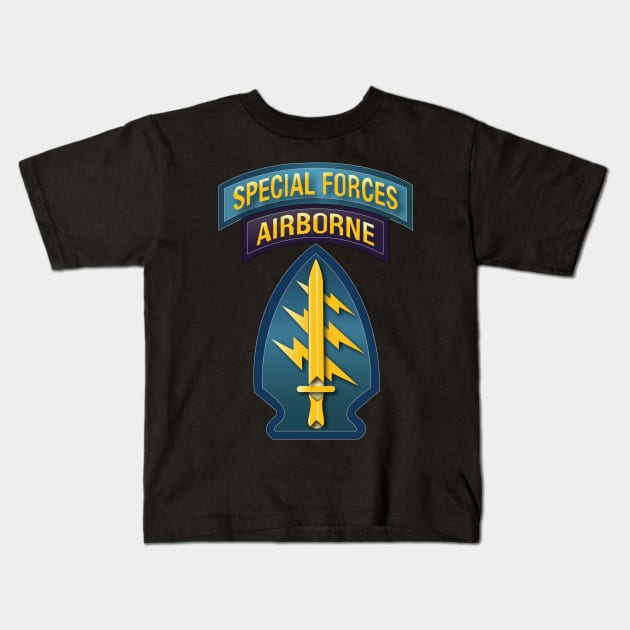 Special Forces Group wo Txt Kids T-Shirt by twix123844